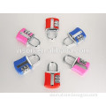 2015 new style Combination Luggage Lock, 3-dial Lock low price luggage Lock with high quality